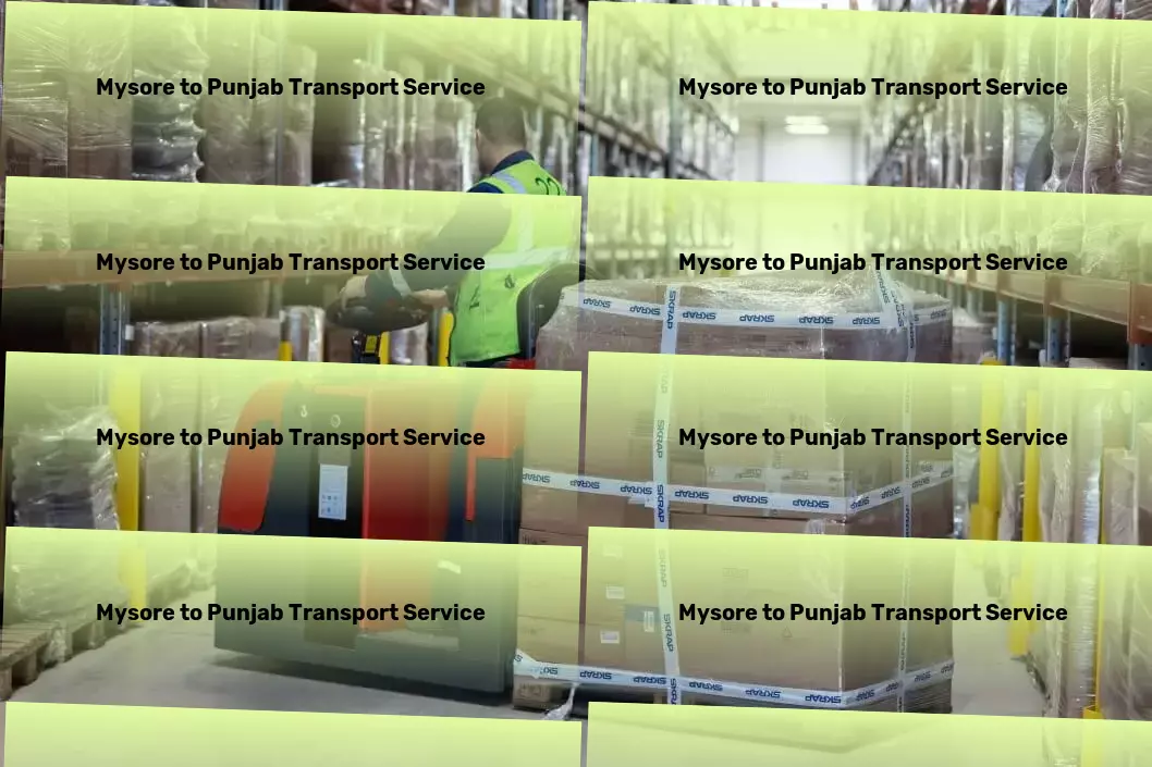 Mysore to Punjab Packers And Movers Customized goods logistics